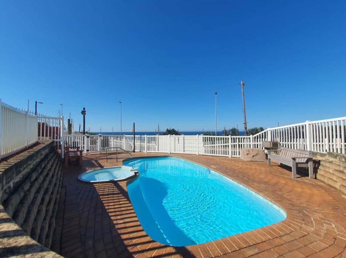 Peacehaven swimming pool with ocean view